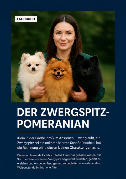 Buchcover: Der Zwergspitz – Pomeranian von Oliver Donzyk